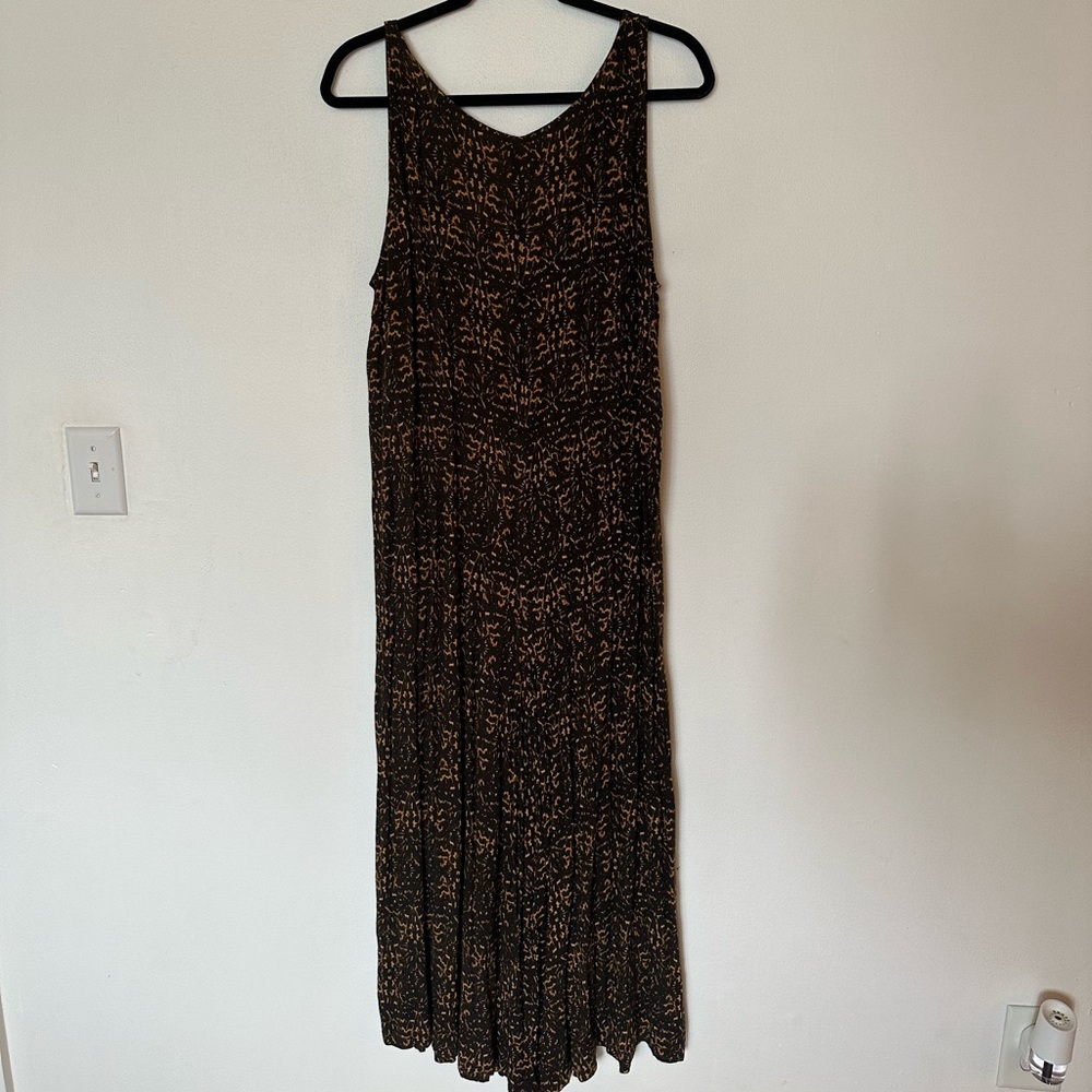 One teaspoon brown Africa Kokomo jumpsuit sz medium
